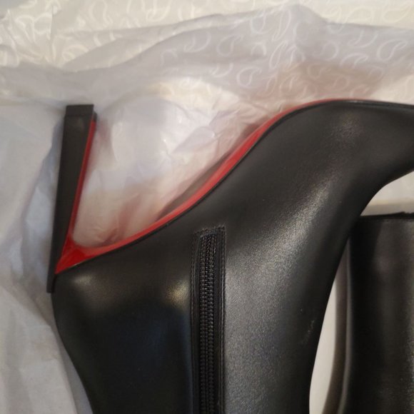 Christian Louboutin -So Kate Booty 100 mm Low boots - Calf leather - Black - Picture 4 of 7